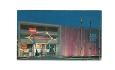 Vintage -Disneyland Monsanto Chemical Company Hall Building, California Postcard