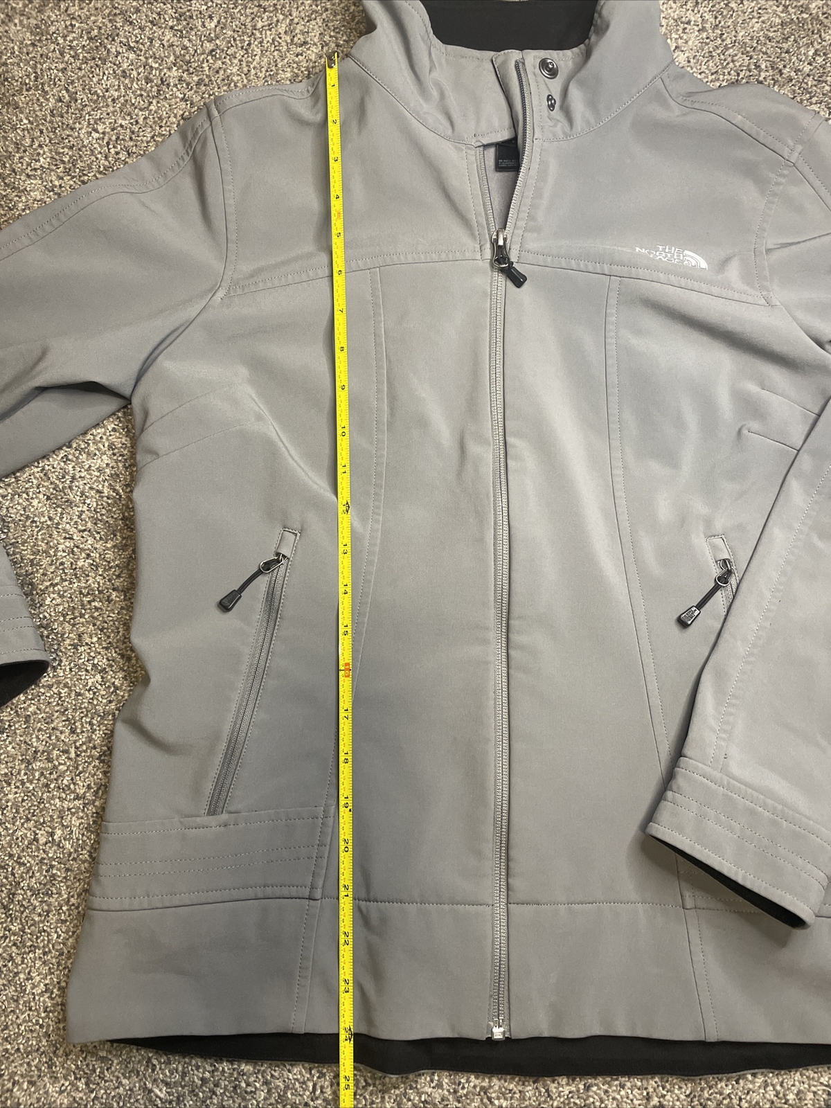 North Face Softshell Lightweight Jacket Gray Wome… - image 6