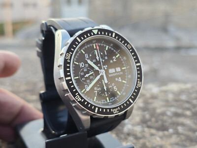 Marathon CSAR Chronograph Uhr Automatik Piloten Val 7750 46MM Full Set