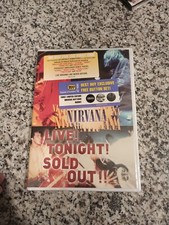 Nirvana - Live Tonight Sold Out DVD, 2006, Best Buy Exclusive Limited...