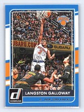 2015 Donruss Langston Galloway #148   New York Knicks