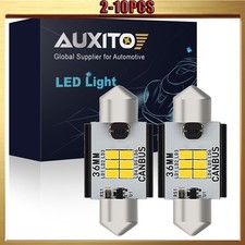 Interior Light Bulbs White Canbus Auxito 36mm Festoon 6418 Led Map Dome 2-10x