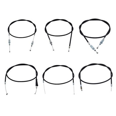 Bowdenzug Satz schwarz 6-teilig für Hercules Prima 3 5 M5 P3 Optima 3 (2-Gang)
