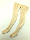 Vtg 1960's Barbie Rare Mod Era White Stockings w/Cardboard Holders L@@K