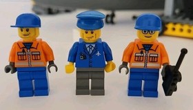 Lego Cargo Plane 7734 City Airport 100% Complete Set 463 Pieces 3 Minifigures