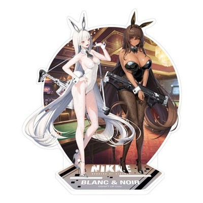 GW1765 Goddess of Victory: Nikke Acryl Diorama Blanc & Noir 18 cm Neu & OVP