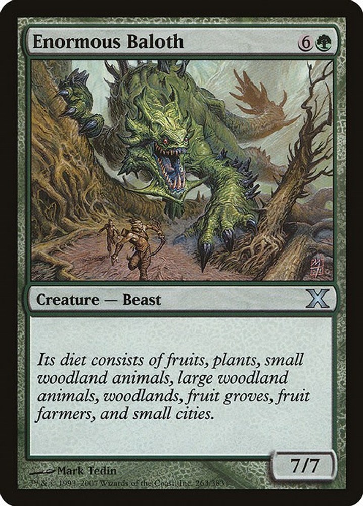 NM - Enormous Baloth [10E - 263]