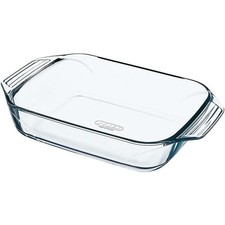 PYREX TEGLIA RETTANGOLARE 39X25 CM IN VETRO BOROSILICATO 4 LITRI