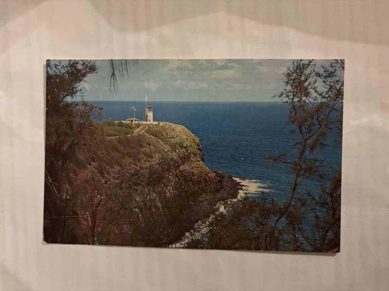 Postcard  Kilauea LIghthouse Kauai Hawaii 2004