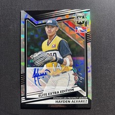 2022 Panini Elite Extra Edition-Hayden Alvarez- Auto 1/1