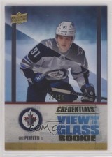2021-22 Credentials View from the Glass Gold Spectrum 21/25 Cole Perfetti 05bx
