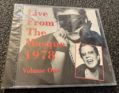 CD   Live From The Masque 1978, Volume One - Various - Disc & Booklet Only