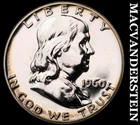 1960 Franklin Half Dollar-Choice Gem Proof Lustrous No Reserve #G8599
