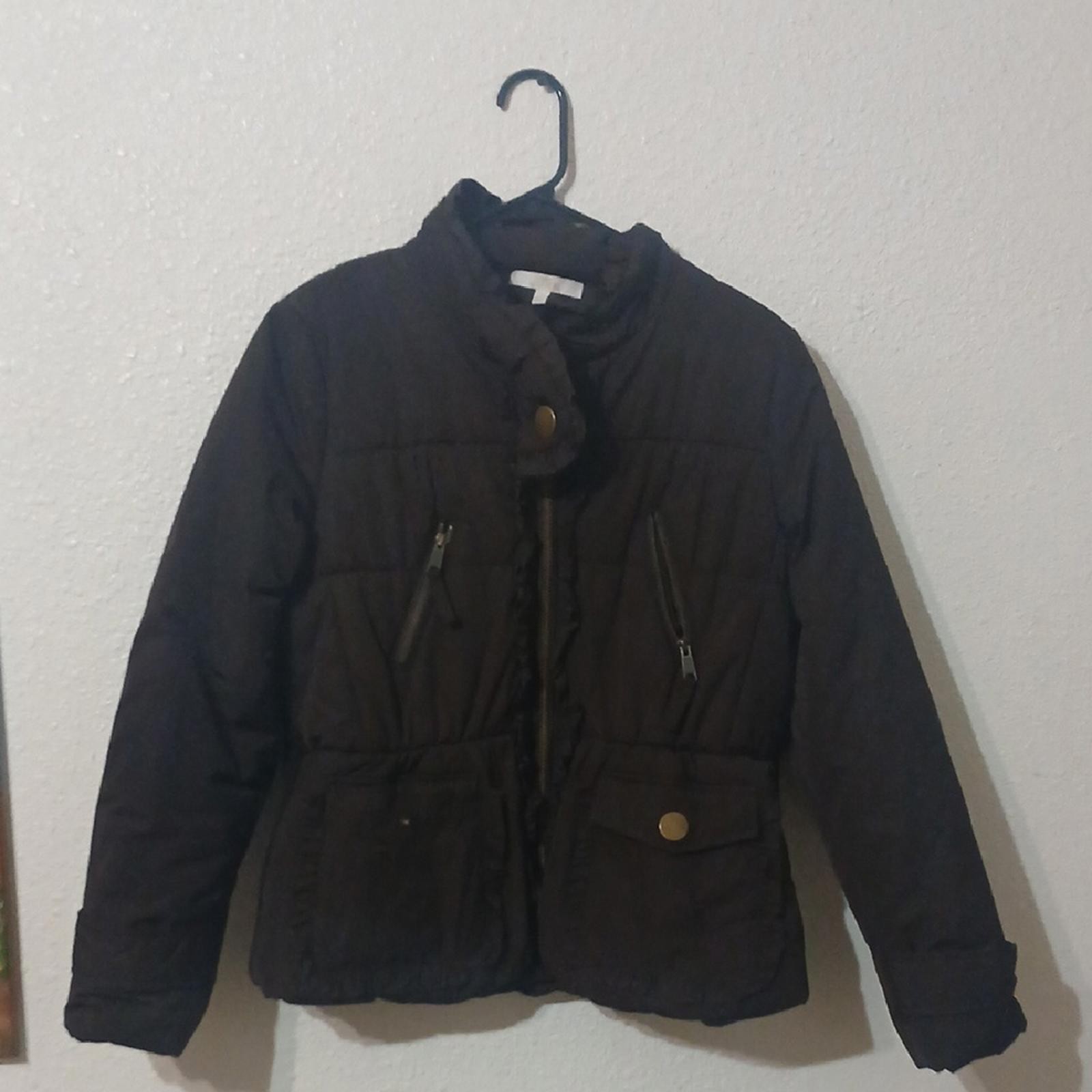 "Make Offer" Cache Luxe Dark Brown Jacket - image 1