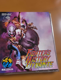 SNK Neo Geo CD Fighters History Dynamite Tested Working Japan Authentic Used