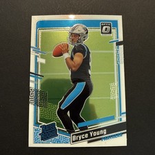 Panini 2023 Donruss Optic Rated Rookie Holo Prizm Bryce Young #213 Carolina
