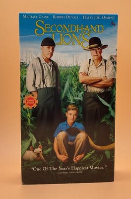 Secondhand Lions VHS 2003 Haley Joel Osment **Buy 2 Get 1 Free**