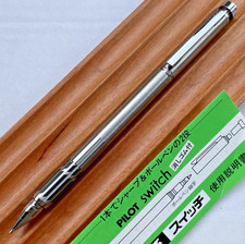 Pilot Multi-Function Ballpoint Pen Pencil Switch Etched Motif 3 Made in Japan