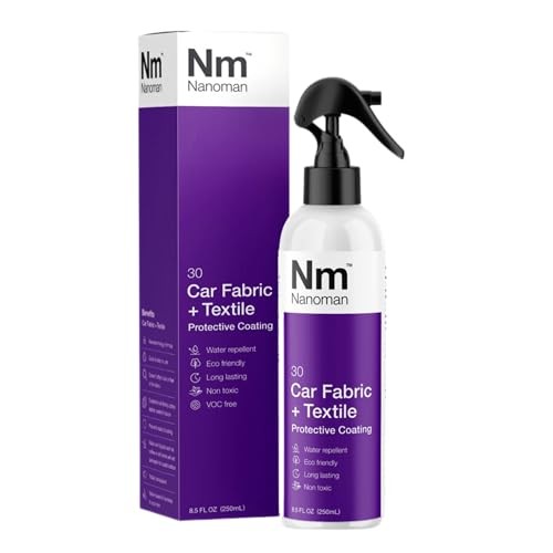NANOMAN Nano-technology Car Fabric & Upholstery Care - 8.5 Fl Oz (Pack of 1)