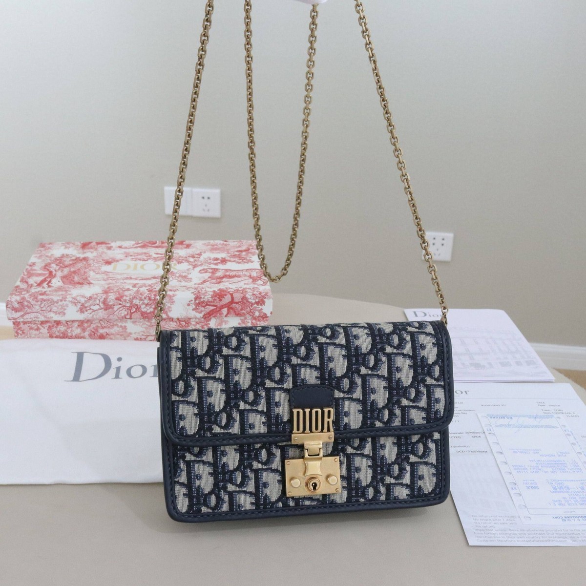 Dior Addict WOC Chain Crossbody Bag | eBay