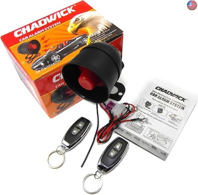 CHADWICK Car Horn Siren Alarm,Universal Car Alarm Security Protection System