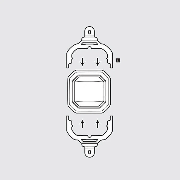 Mounting Buckler Kit for H60 H100i H115i H150i RGB Platinum/XT Version - Image 4 of 4