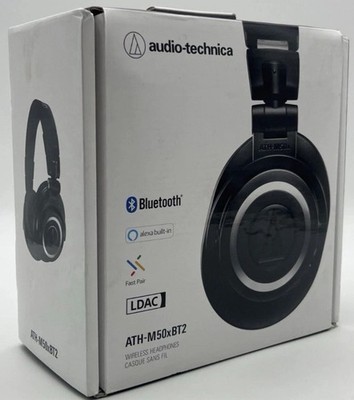 Audio-Technica ATH-M50xBT2 Bluetooth Studio Monitor Closed-Back Headphones