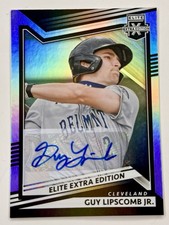 2022 Elite Extra Edition Guy Lipscomb Jr. Auto #151 Guardians Prospect Signature