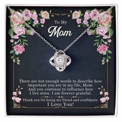 Forever Grateful - Love Knot Necklace