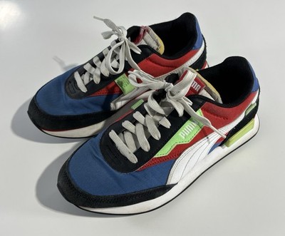 Puma Future Rider Play On Shoes Mens Size 5.5c Multicolor Sneakers 372349-12