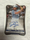 💥2026 Bowman ⚾️ JAC CAGLIANONE Rookie RC Auto - Kansas City Royals