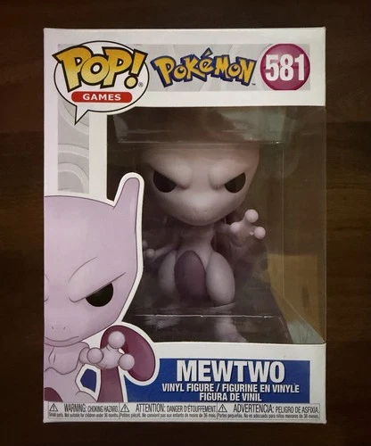 Funko Pop! Games Pokémon Mewtwo #581 Vinyl Figure Collectible