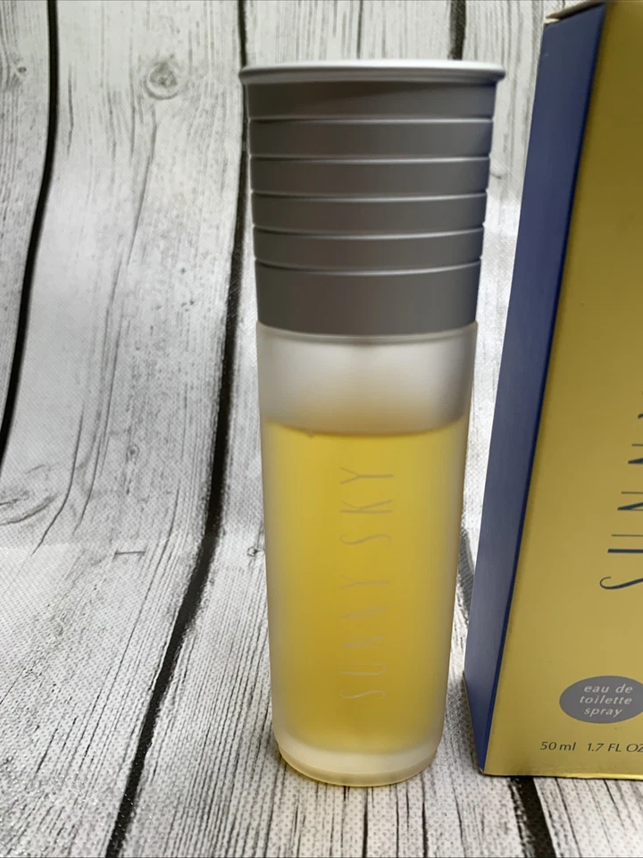 Avon Sunny Sky eau de toilette spray 1,7 OZ de colección descontinuado raro nuevo en stock Foto 2 de 4