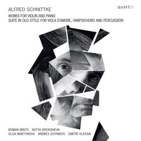 Audio Cd - Alfred Schnittke - Works For Violin & Piano - Quartz -D- Neu