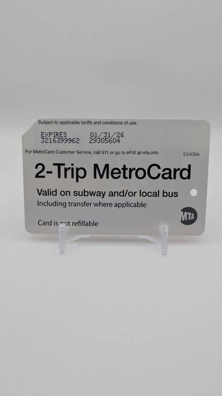 MTA METRO CARD NYC THE FINALE DAY (Jan 31, 2026) Collector Grade UNUSED