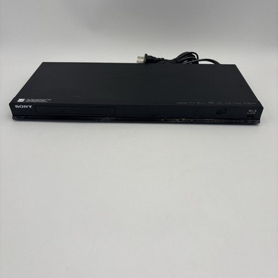 Sony BDP-S380 Blu-Ray DVD Player HDMI USB Tested Working Black NO REMOTE TESTED