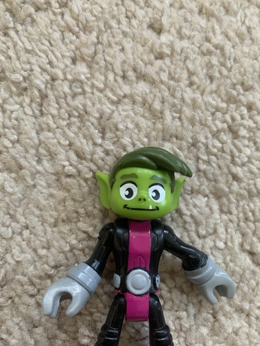 Figura pequeña Imaginext Teen Titans Go Beast Boy 3" - Imagen 4 de 18