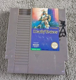 x5  NINTENDO NES GAMES LOT - Castlevania Deadly Towers Nightshade Super Contra