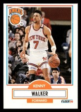 1990 Fleer Kenny Walker #130 New York Knicks