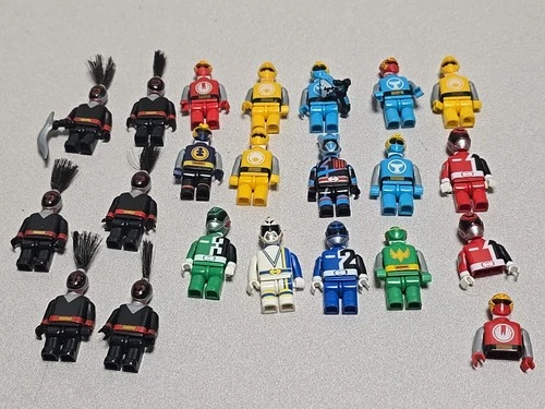 Vintage Mega Bloks POWER RANGERS MINI FIGURES