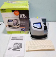AMANO PIX-95/A421 Time Clock Recorder New Open Box