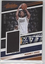 2017-18 Panini Absolute Pre-Game Materials 40/199 Rodney Hood #PG-RHD 2sm