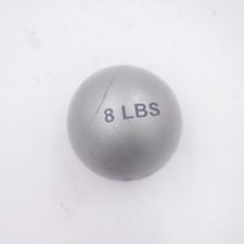 8lb Cast Iron Gray Shot Put Ball Track and Field