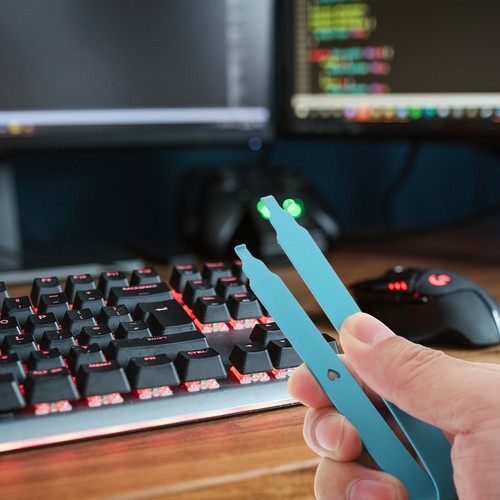 Achs -Picker Entferner Für Mechanische Tastaturtasten Schlüsselkappen-Abzieher - 第 9/12 張圖片