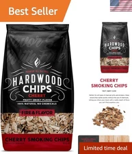 Savor the Flavor:  Cherry Smoking Chips for All-Grill Types (7 Inches)