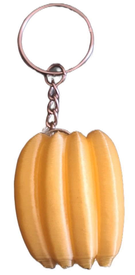FlexiMech Bananas Mini 3D Amarillo Delicioso Llavero Fruta Figura 2" Alto Foto 3 de 4