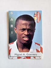 FIGURINE FOOTBALL FLASH 96 BARI GUERRERO n 35 WITH VELINA