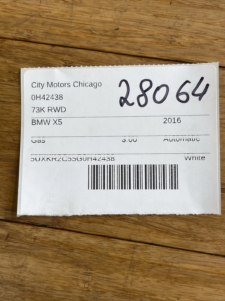 BMW X5 F15 2012-2019 OEM AIRE ACONDICIONADO MANGUERA TUBO TUBO Foto 2 de 4