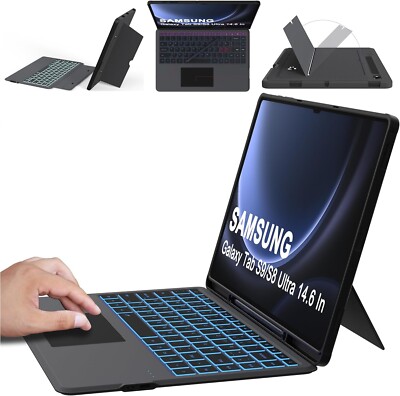 Galaxy Tab S9 Hülle mit QWERTZ-Tastatur T217 GEBRAUCHT WIE NEU