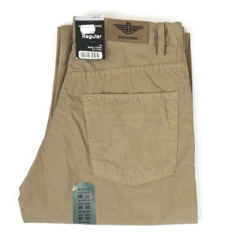 PANTALONE PANTALONI UOMO DOCKERS KHAKIS D4 27952 16 12 COTONE ORIGINALE AI  | eBay